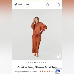 Pokoloko Crinkle Lounge Set